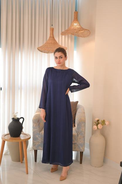 Navy Blush
