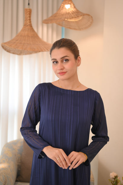 Navy Blush