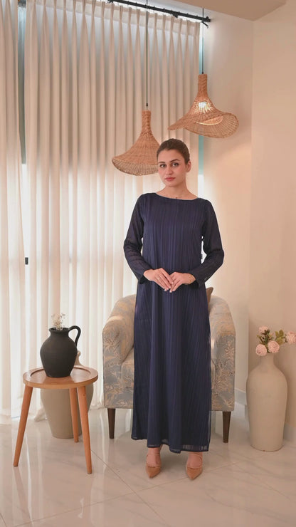 Navy Blush