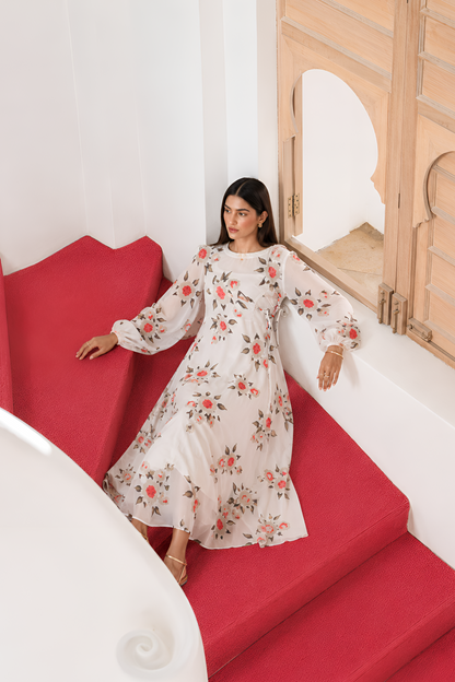Victoria Long Dress by Silk and Saffron